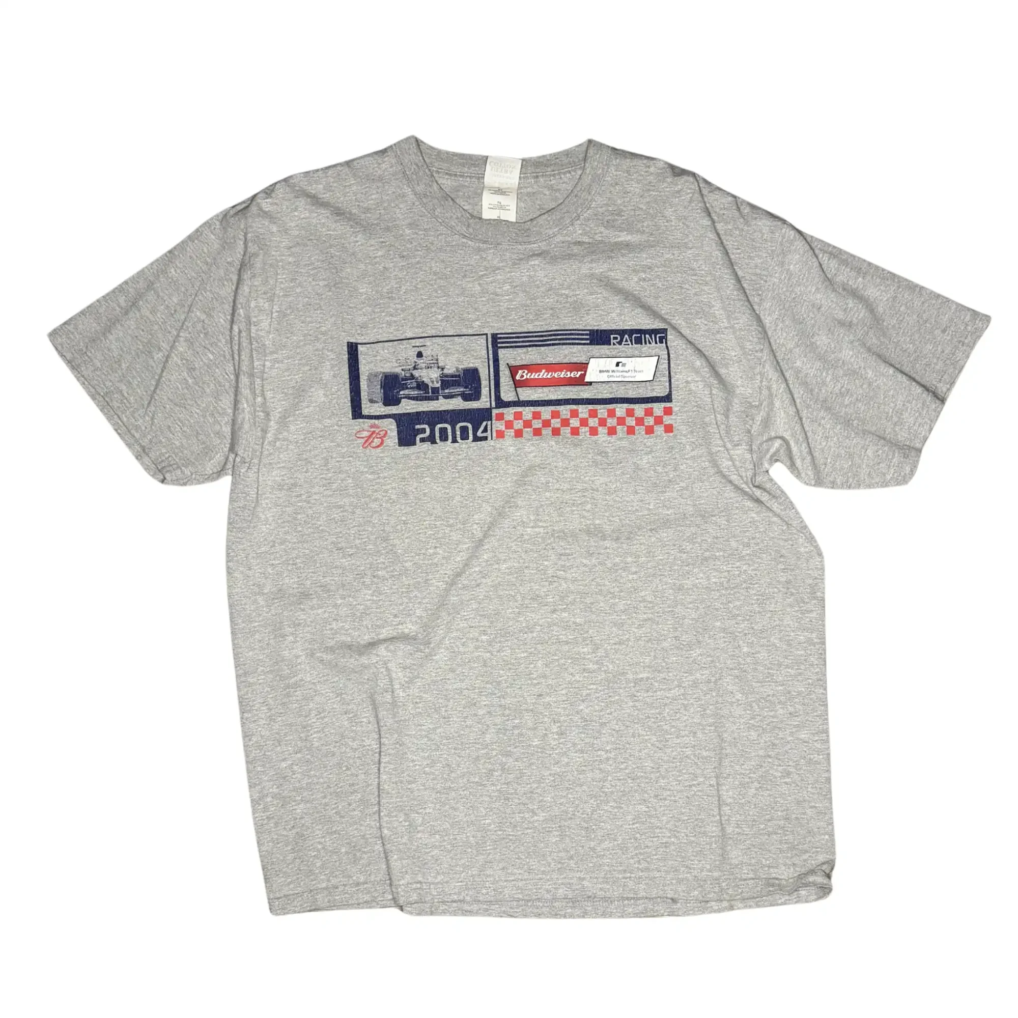 2004 bmw budweiser racing tee shirt
