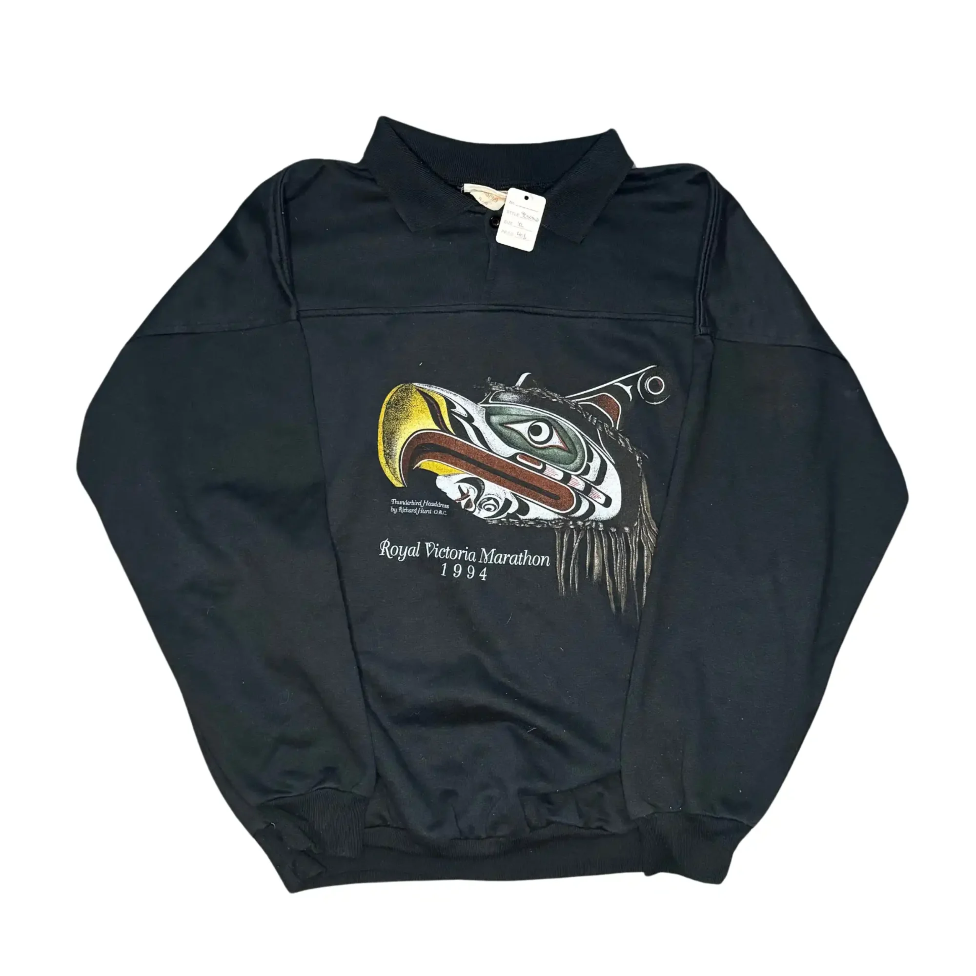 90s collared crewneck