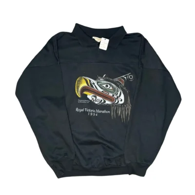 90s collared crewneck