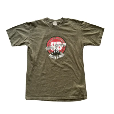 billy bragg concert tee shirt