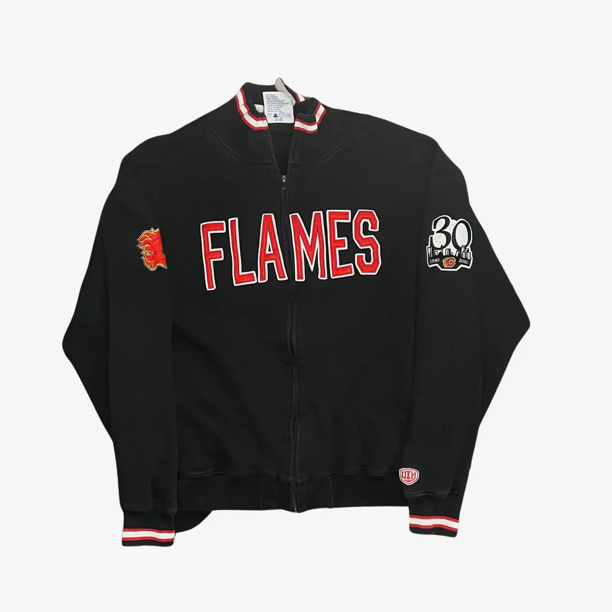 flames zip up