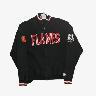 flames zip up
