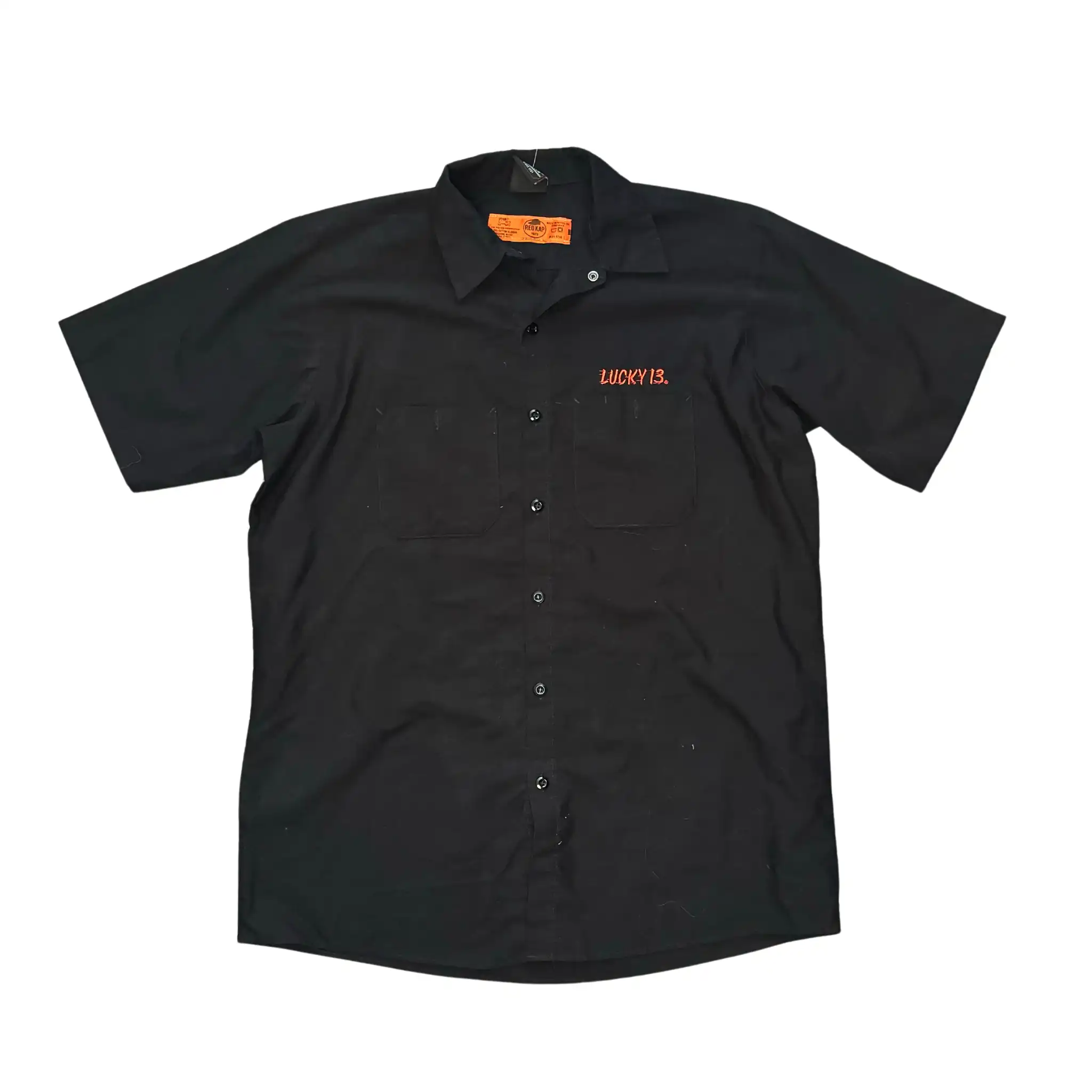 lucky 13 button up shirt