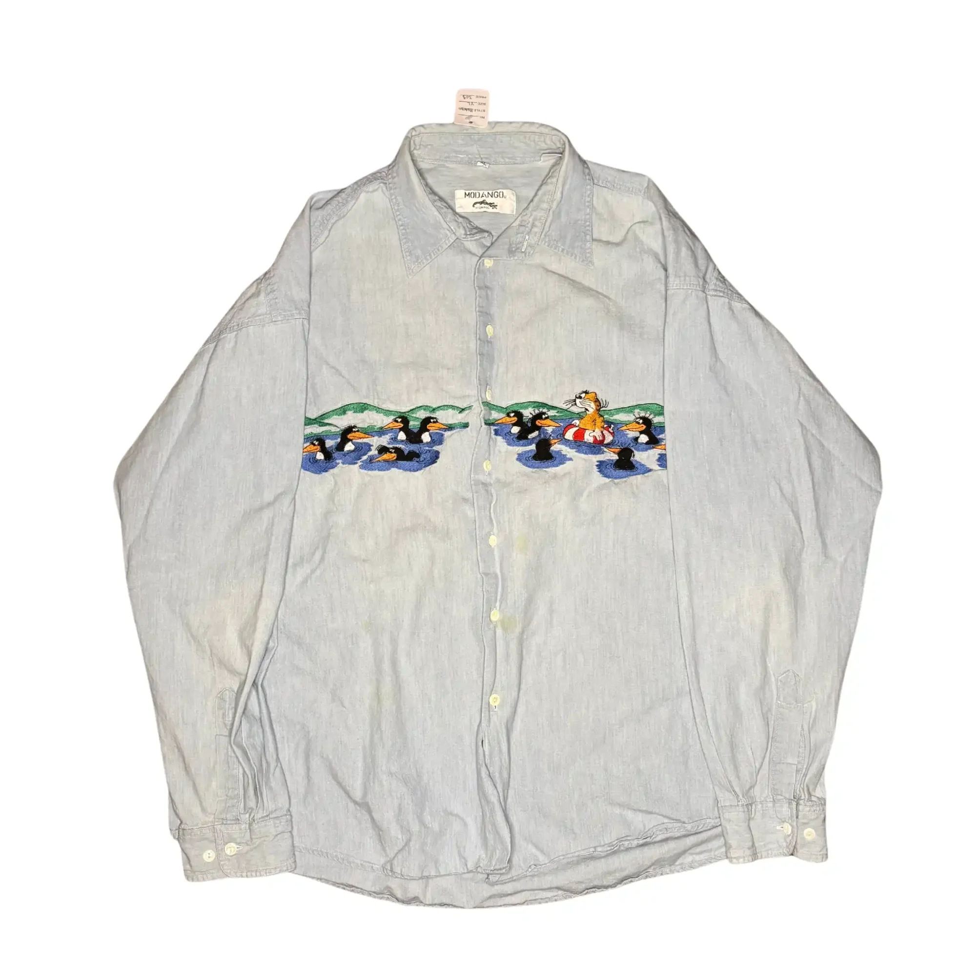 modango button up shirt