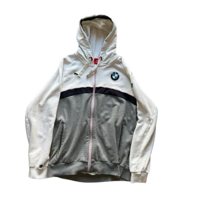 puma x bmw zip up hoodie