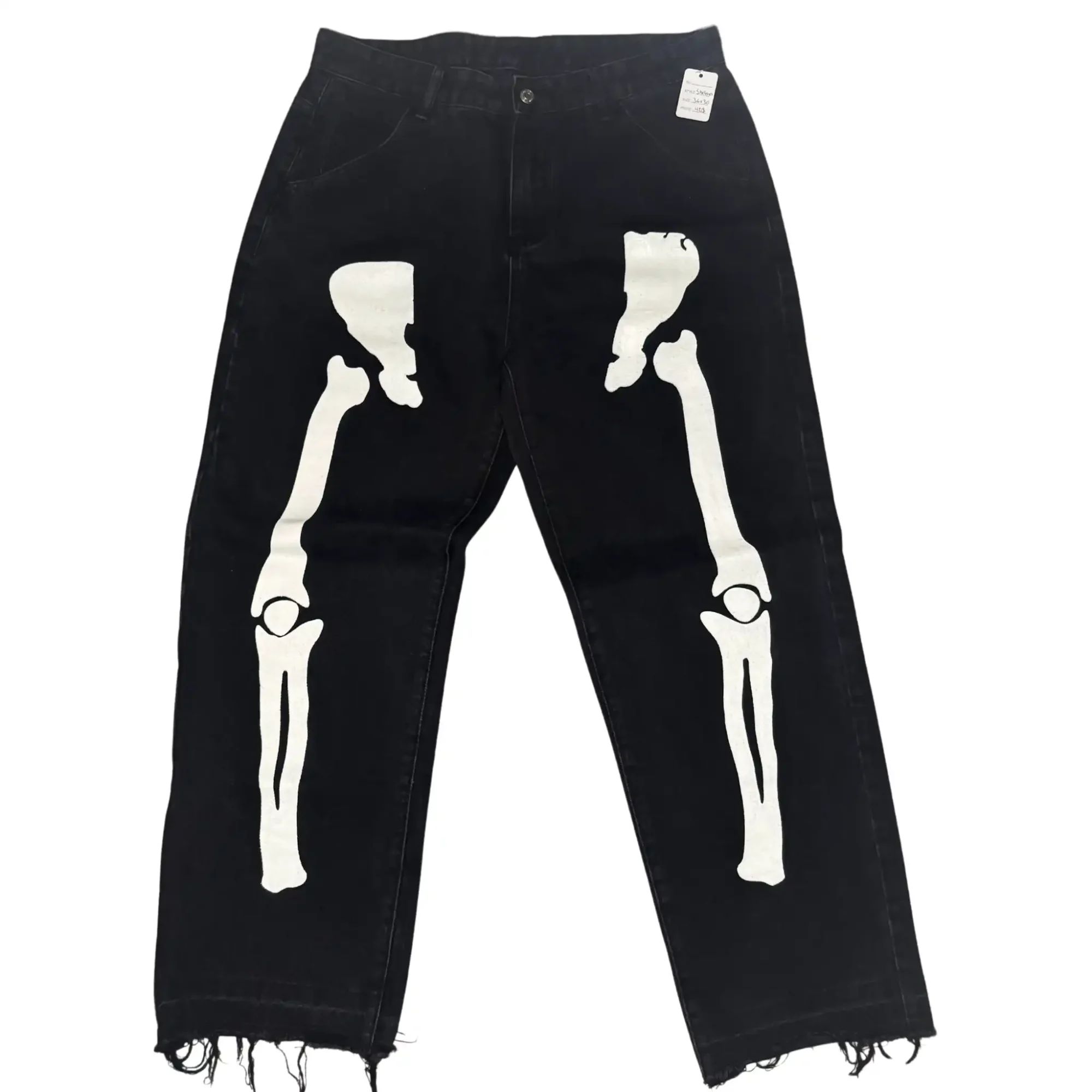 skeleton denim