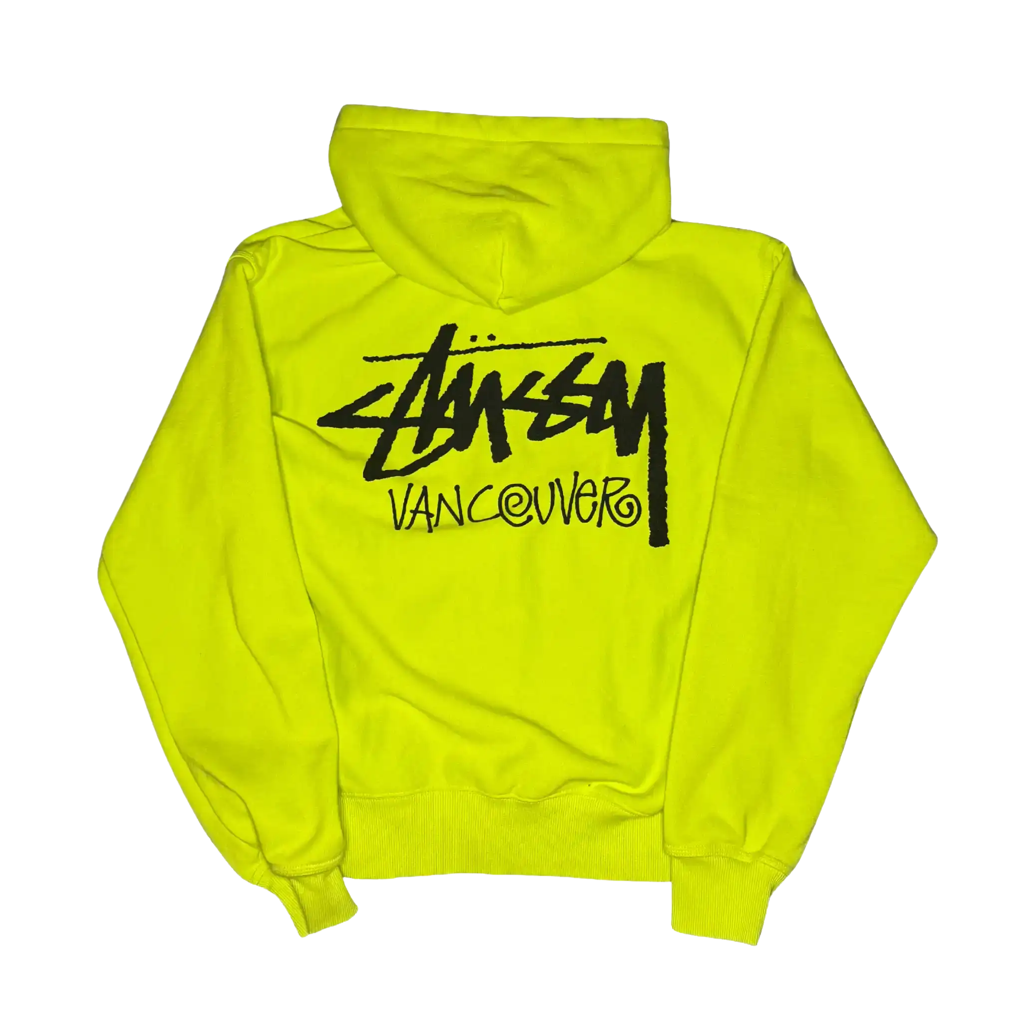 stussy zip up hoodie
