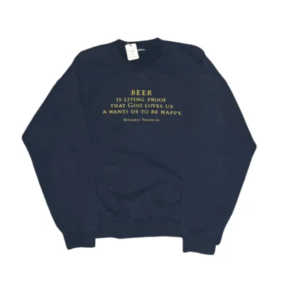 vntg beer crewneck