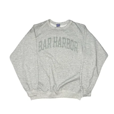 vntg champion bar harbor crewneck