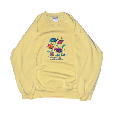 vntg cozumel crewneck