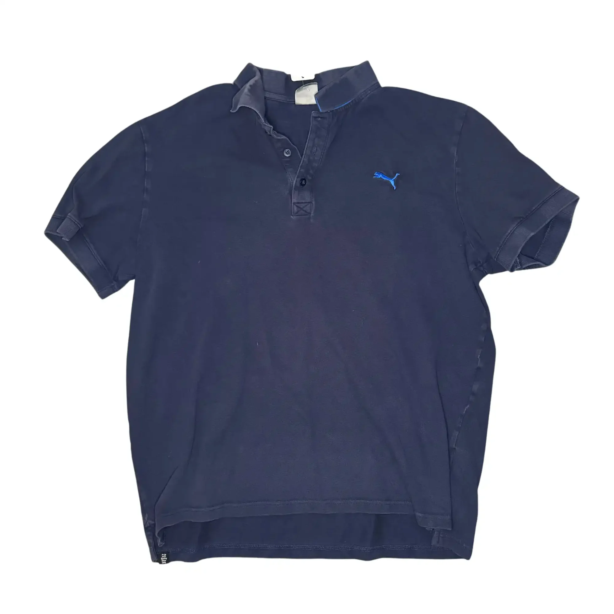 vntg puma collared shirt