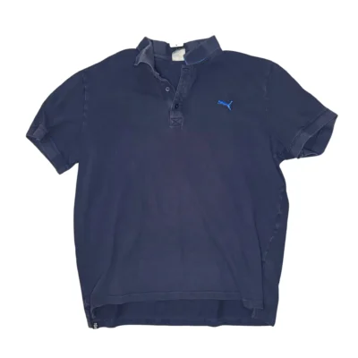 vntg puma collared shirt