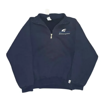 vntg russell quarterzip