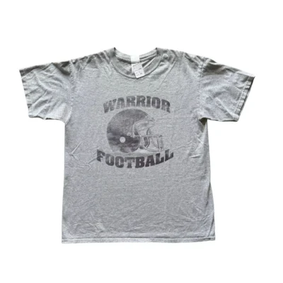 warior football tee shirt