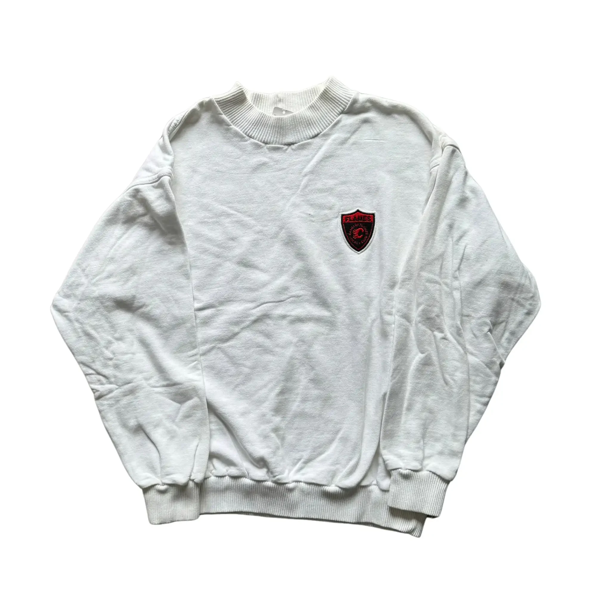 waves calgary flames vntg crewneck