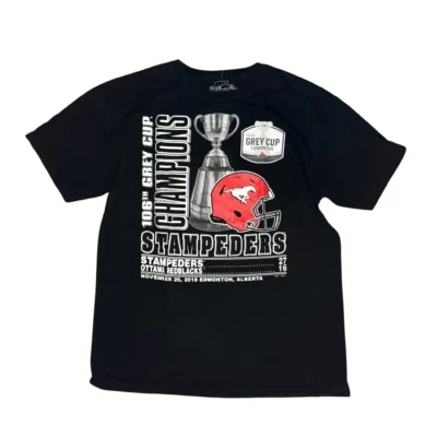 waves grey cup champion graphic tee shirt