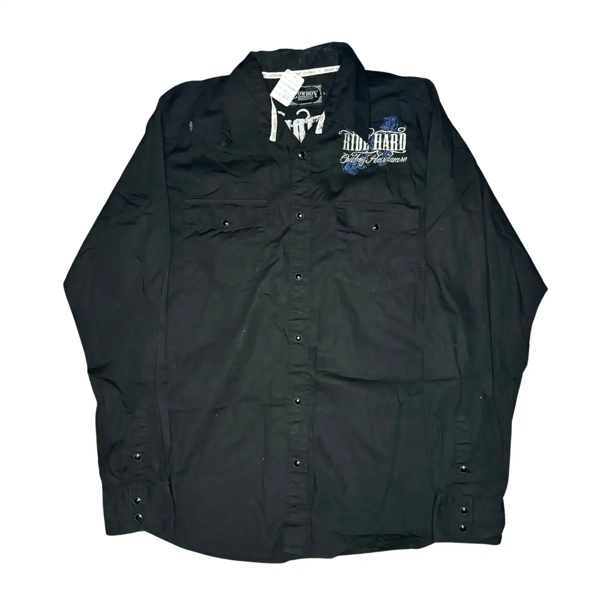 western button up long sleeve shirt