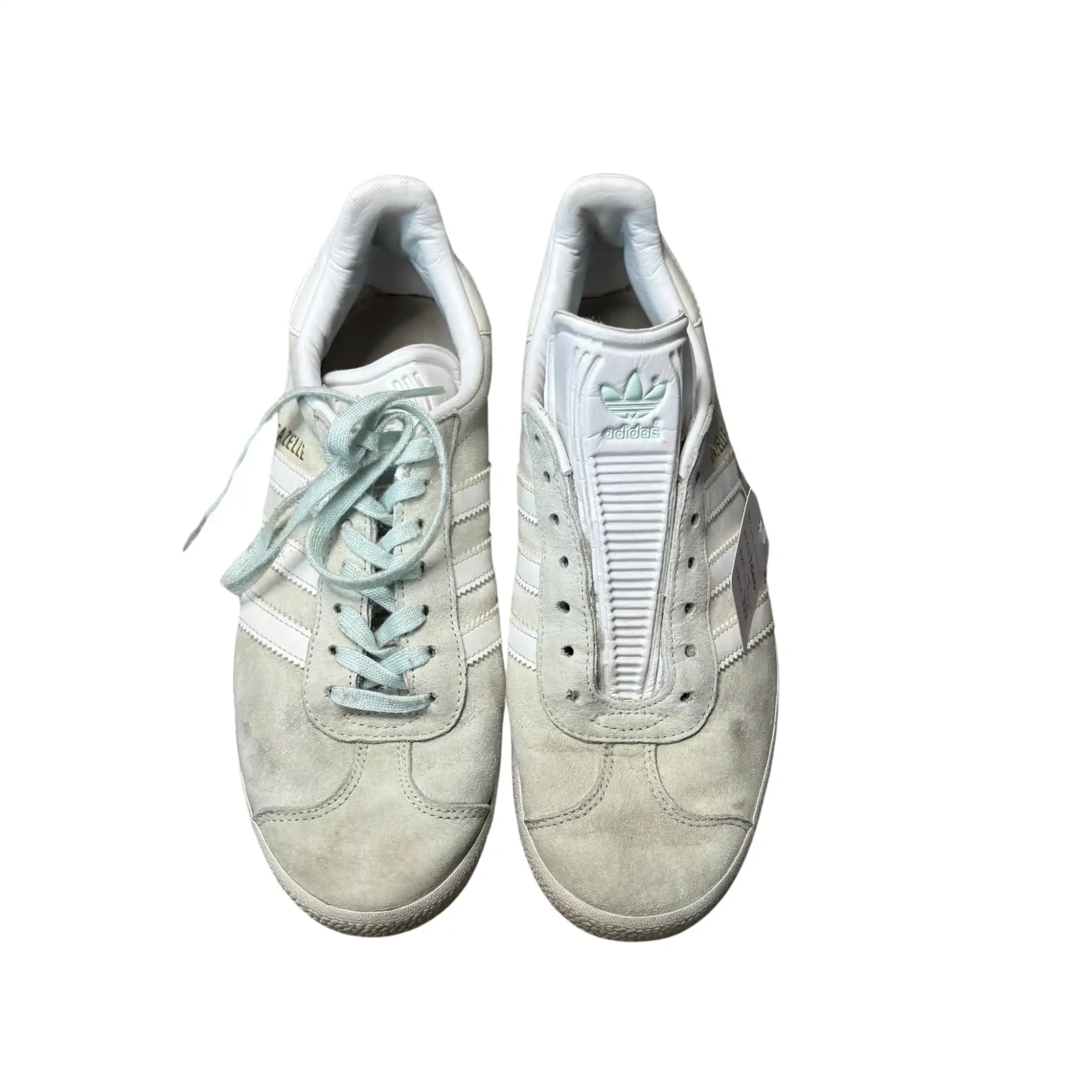 Adidas All White Gazelle