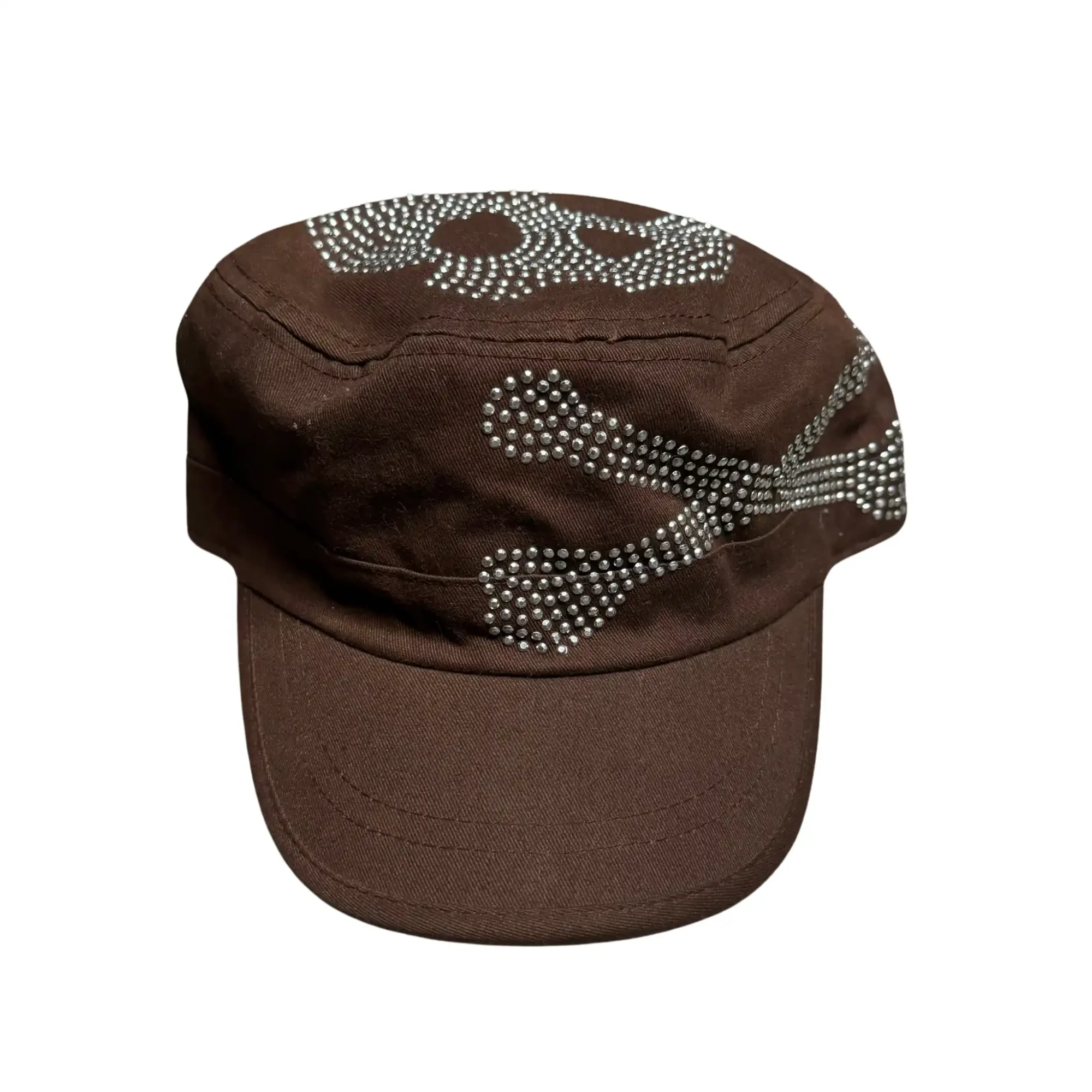 RHINESTONE SKULL hat